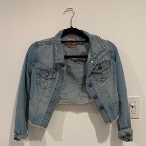 demon cropped jacket